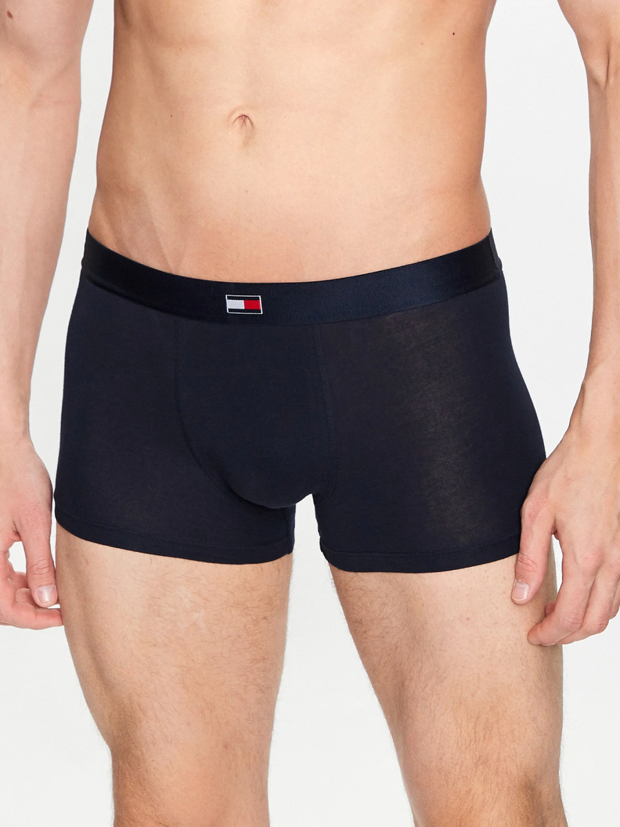 detail Tommy Hilfiger pánske tmavo modré boxerky 2pack