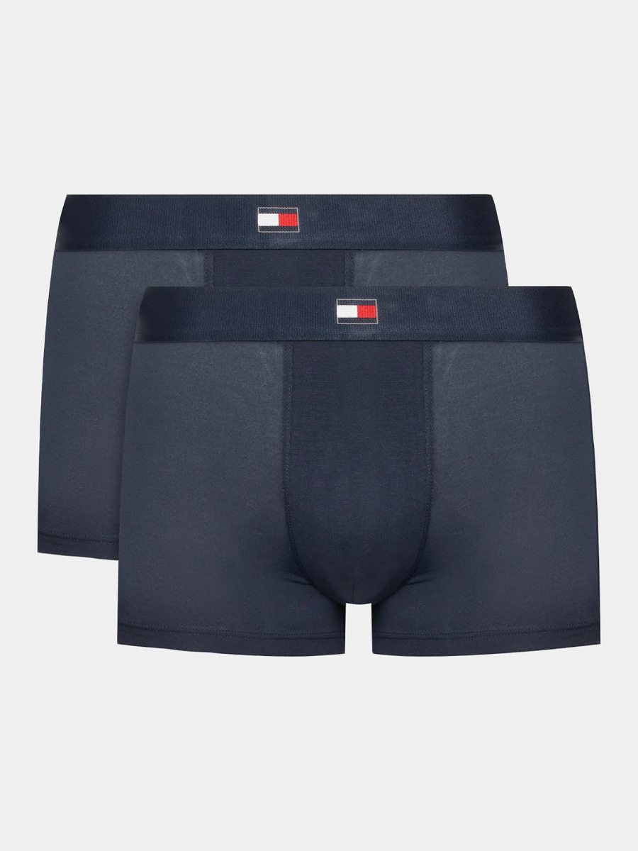 detail Tommy Hilfiger pánske tmavo modré boxerky 2pack