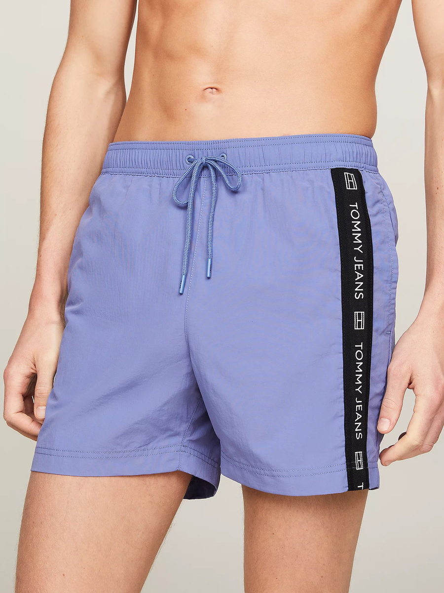 detail Tommy Hilfiger pánske modré plavky