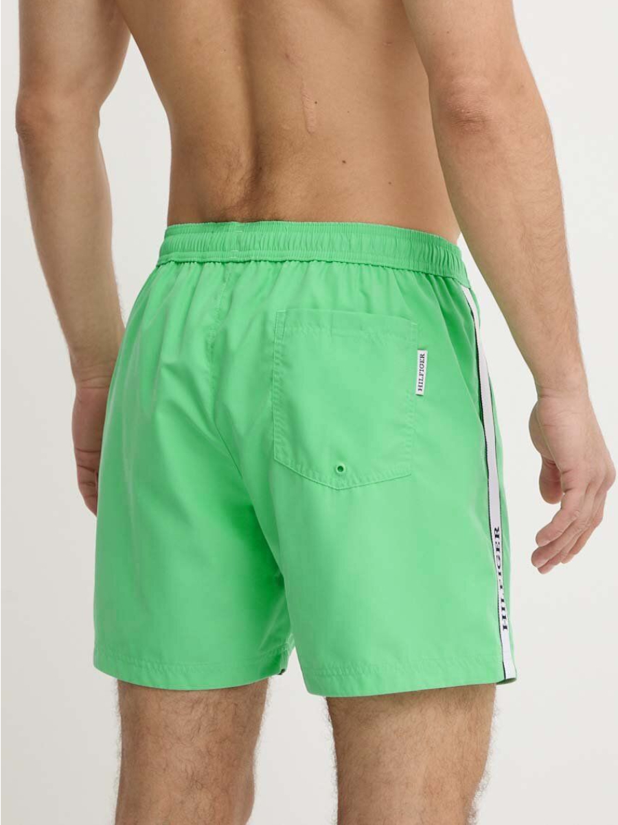 detail Tommy Hilfiger pánske zelené plavky
