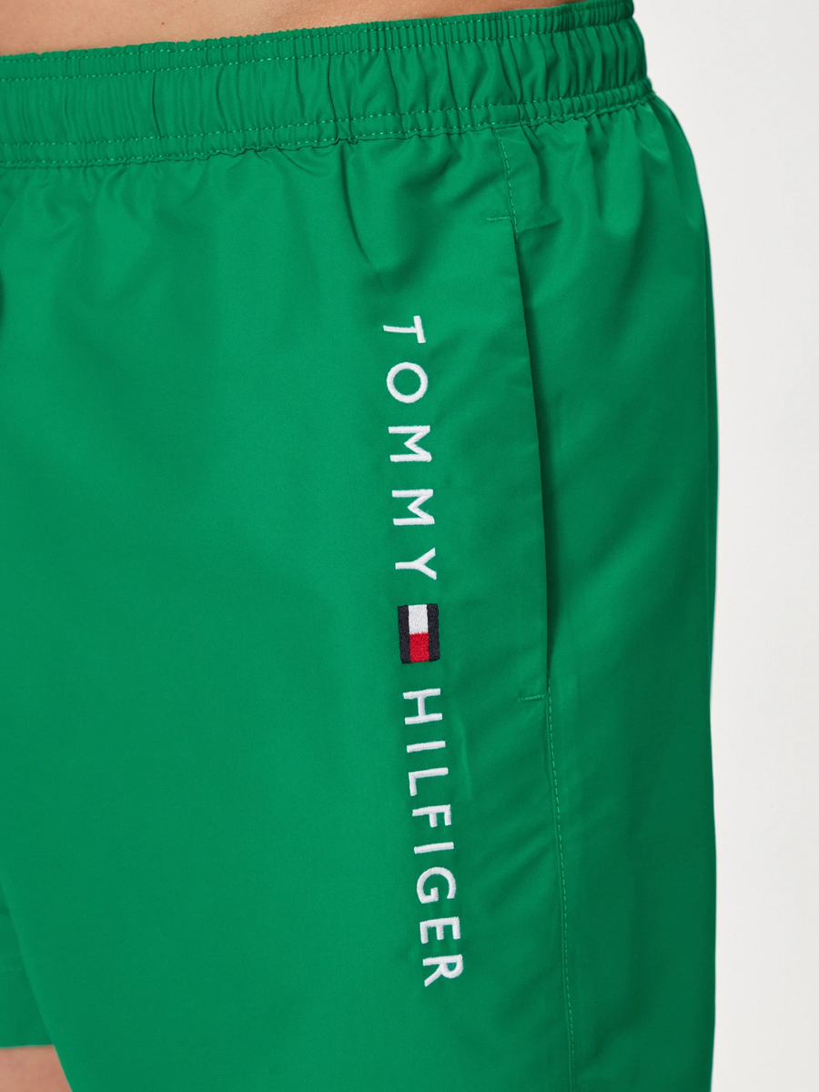 detail Tommy Hilfiger pánske zelené plavky