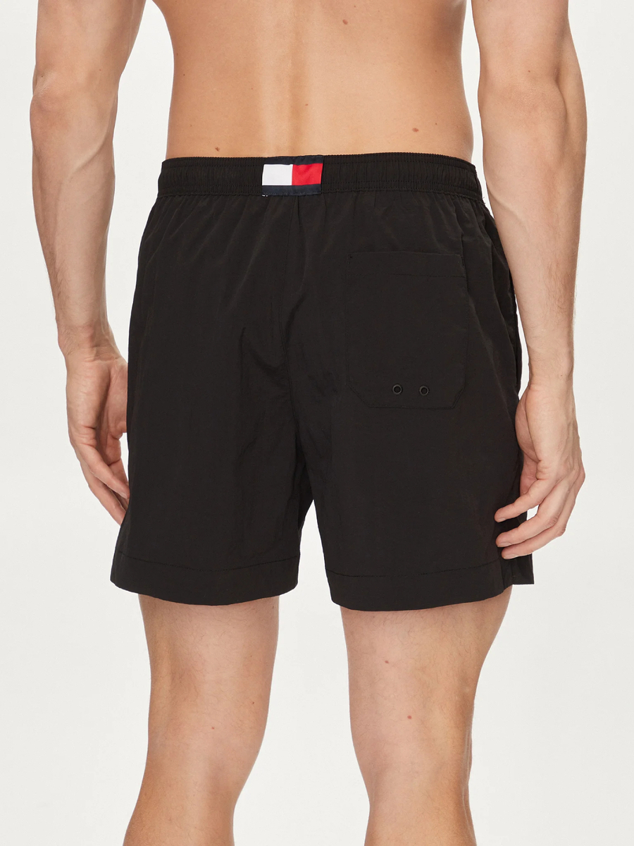detail Tommy Hilfiger pánske čierne plavky