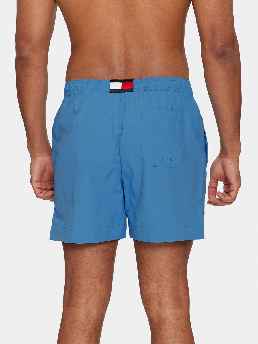 detail Tommy Hilfiger pánske modré plavky