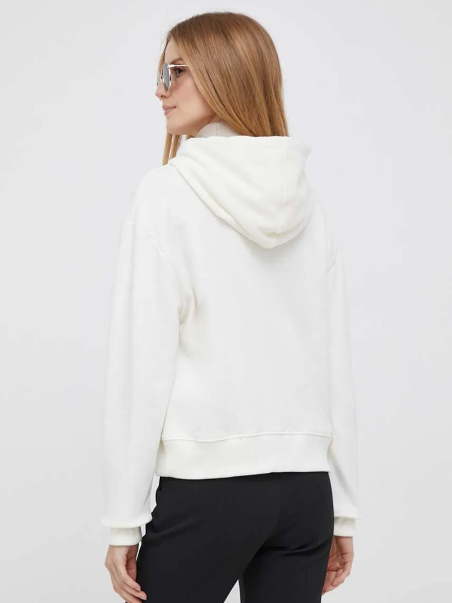 detail Pepe Jeans dámska krémová mikina