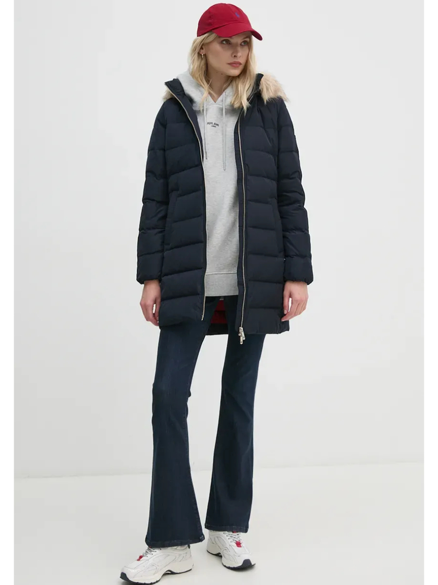 detail Pepe Jeans dámska šedá mikina Fergie