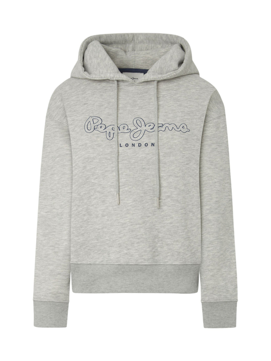 detail Pepe Jeans dámska šedá mikina Frida