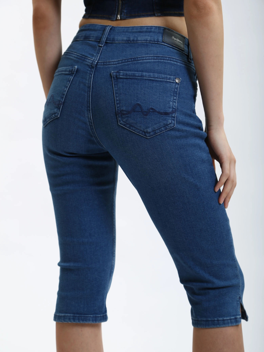 detail Pepe Jeans dámske džínsové kraťasy