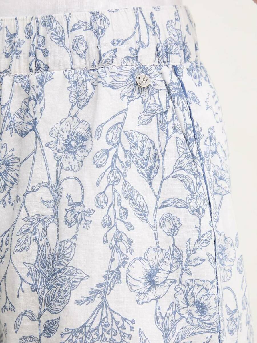 detail Pepe Jeans dámske vzorované šortky Darcy