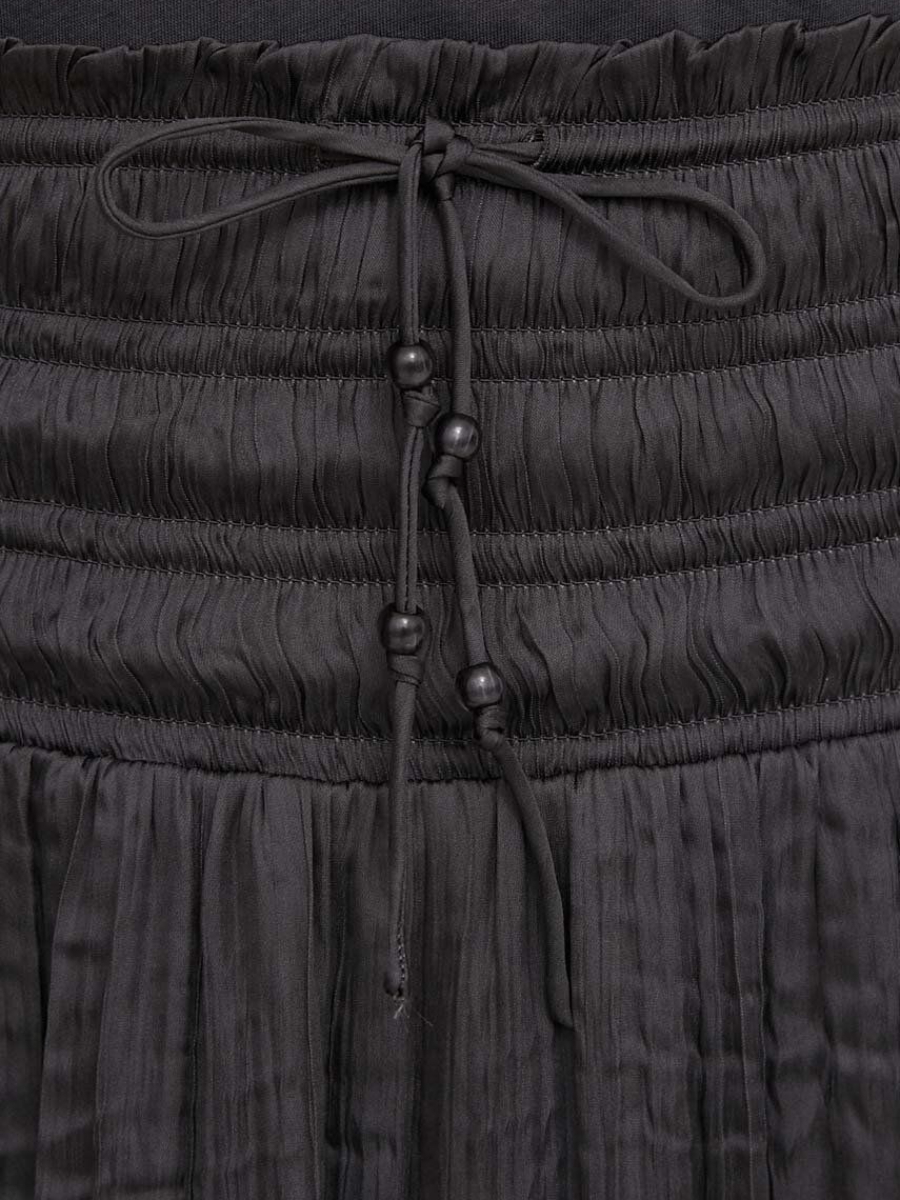 detail Pepe Jeans dámska čierna sukňa