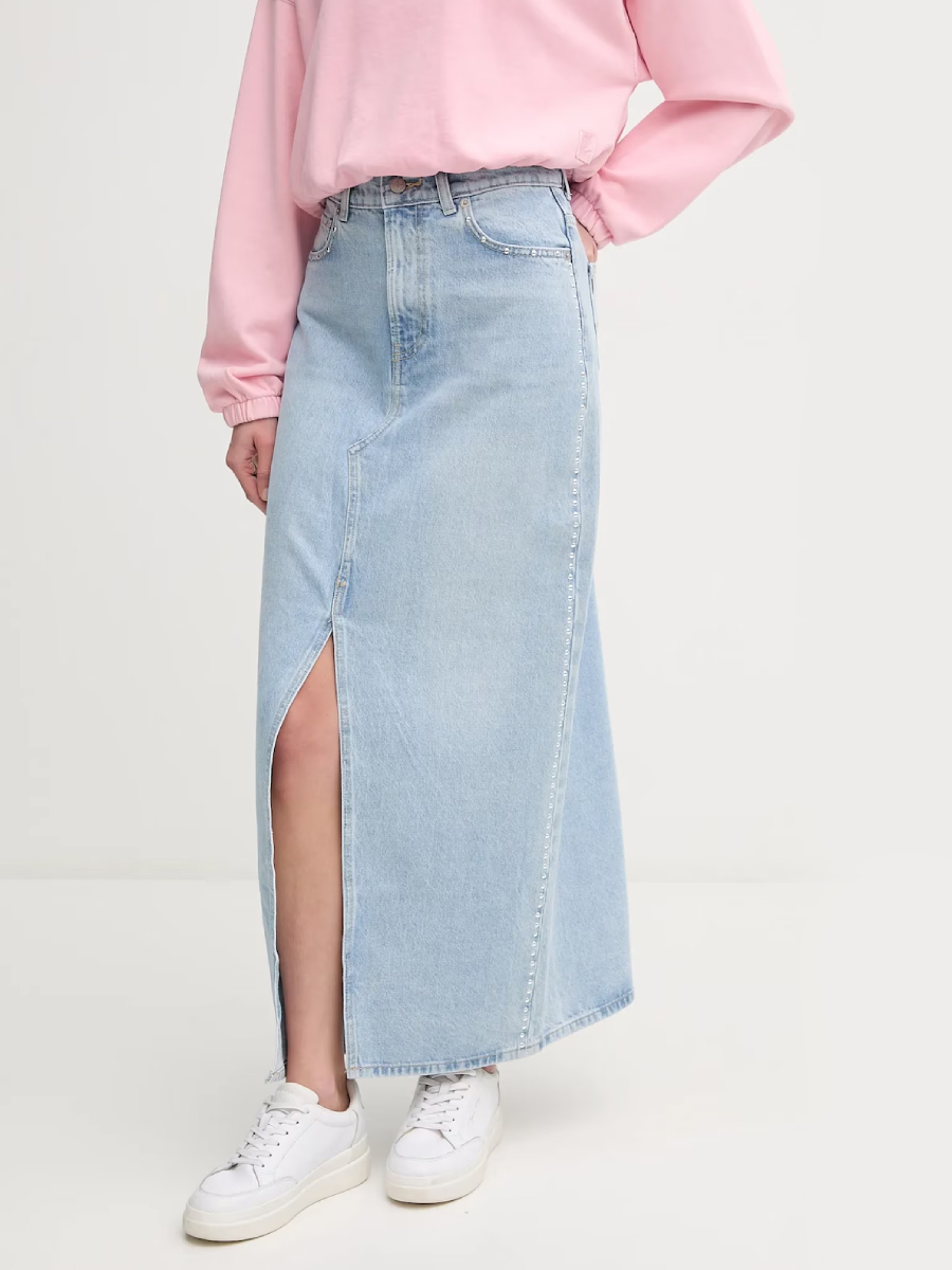 detail Pepe Jeans dámska džínsová sukňa