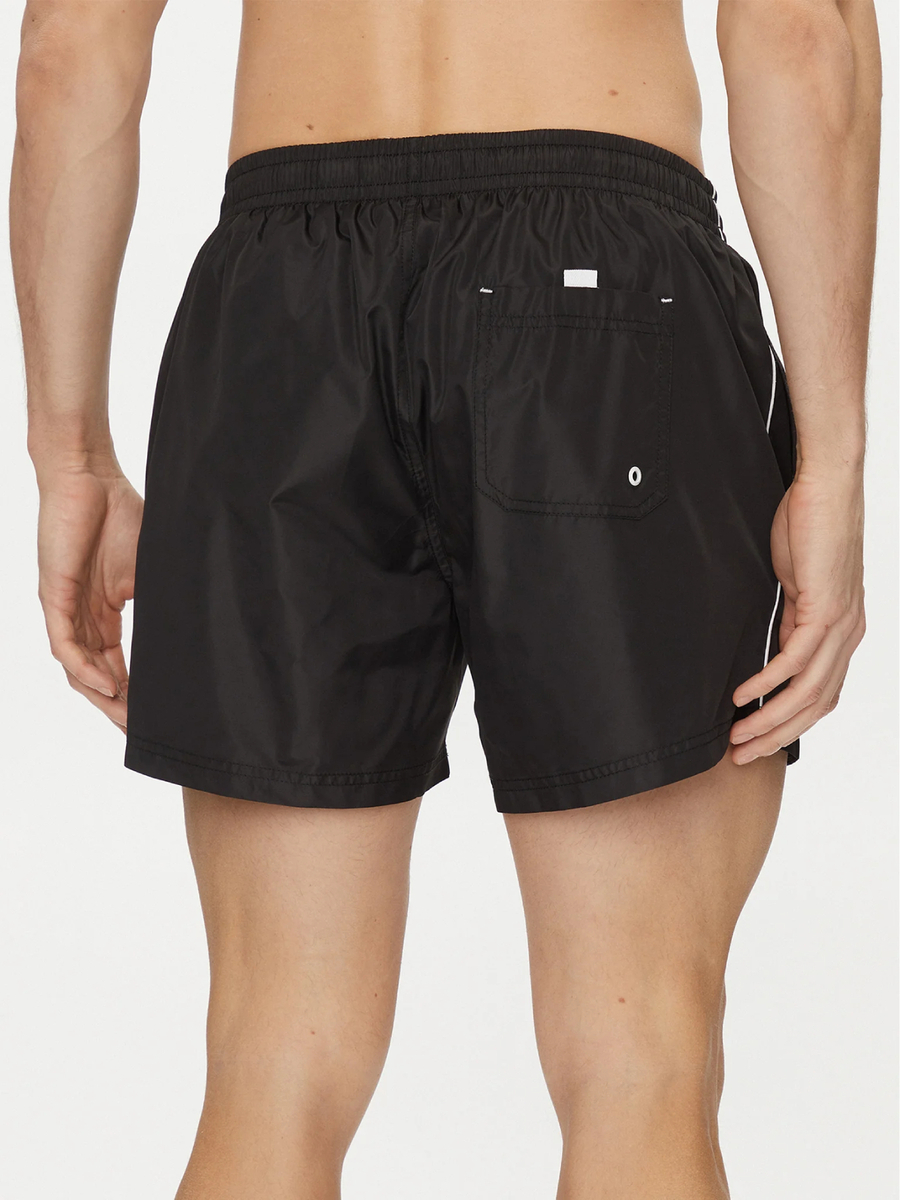 detail Pepe Jeans pánske čierne plavky