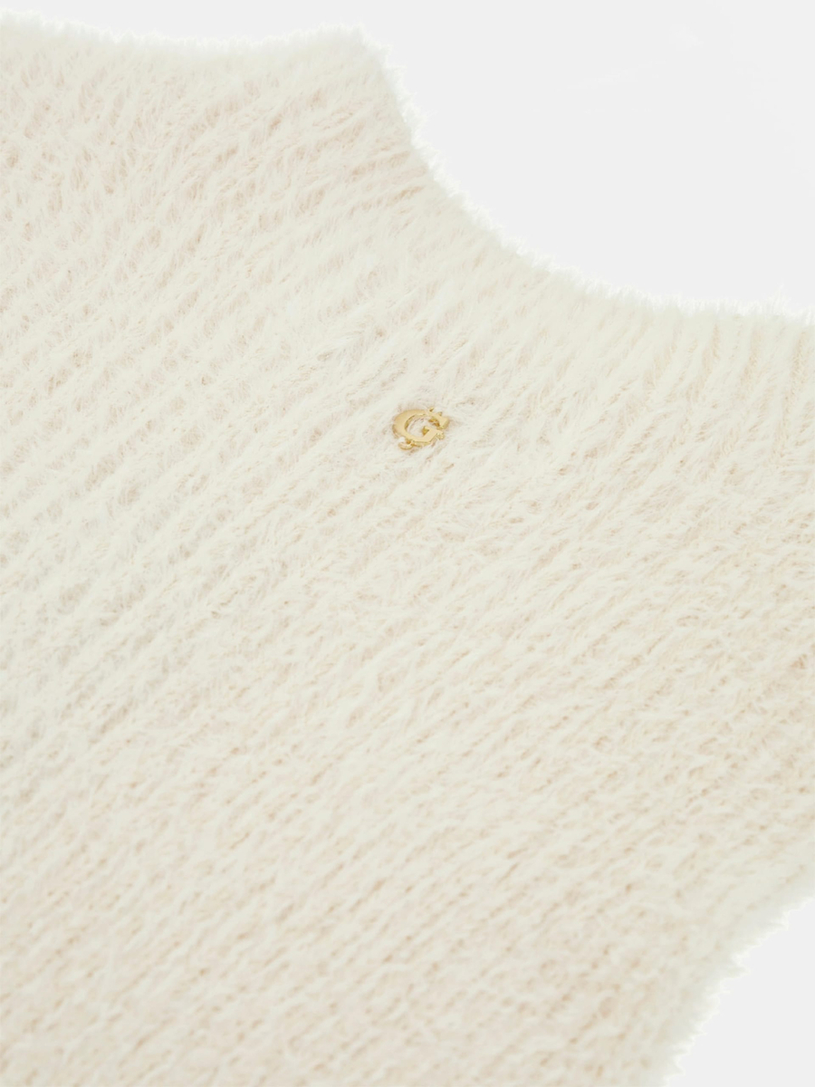 detail Guess dámske krémové šaty
