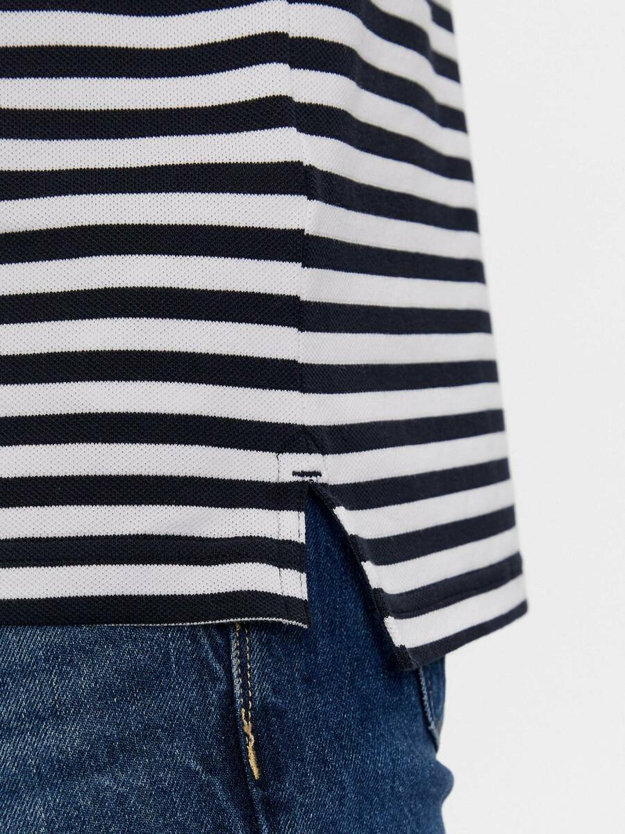 detail Tommy Hilfiger pánske pruhované polo tričko