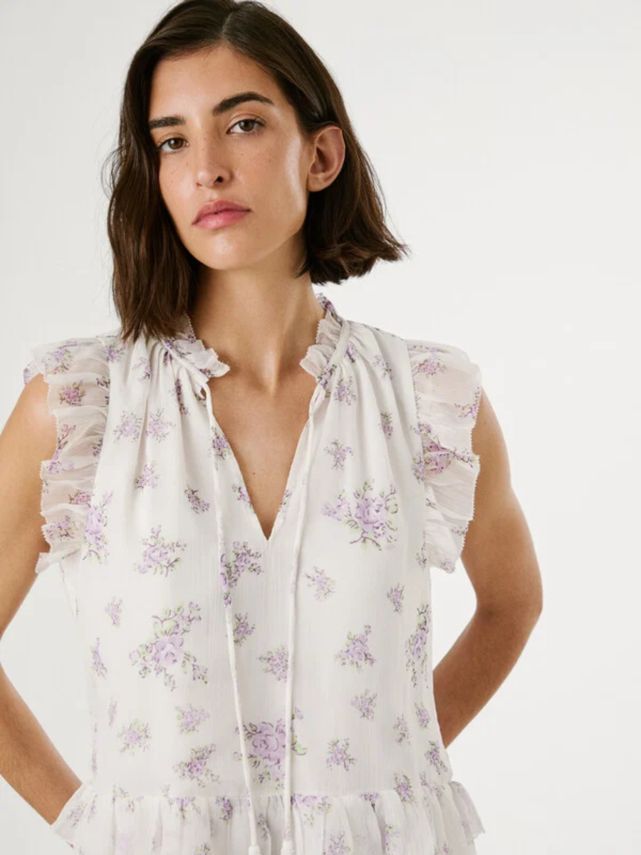 detail Pepe Jeans dámske vzorované šaty Lana