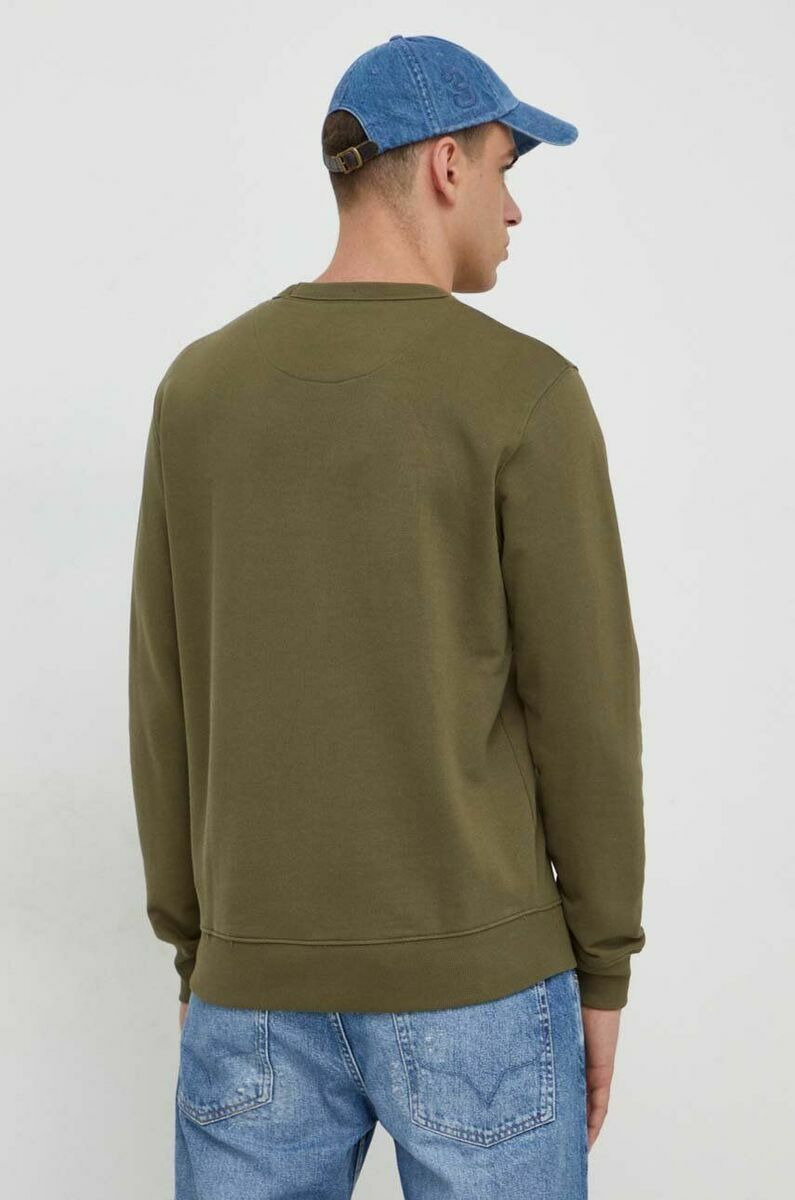 detail Pepe Jeans pánska khaki mikina JOE