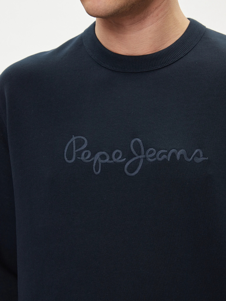 detail Pepe Jeans pánska modrá mikina