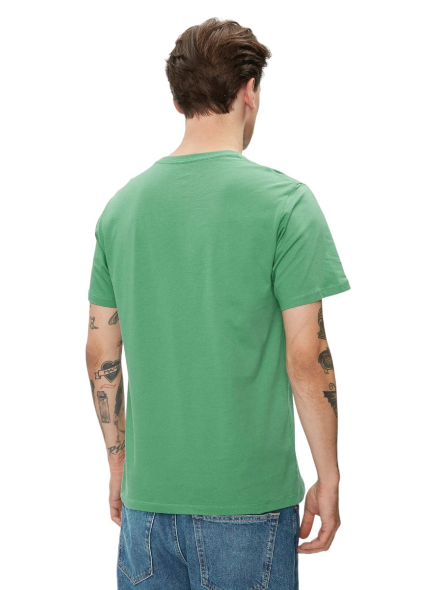 detail Pepe Jeans pánske zelené tričko
