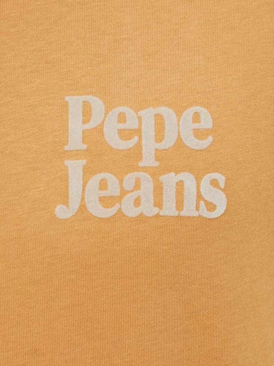detail Pepe Jeans pánske béžové tričko