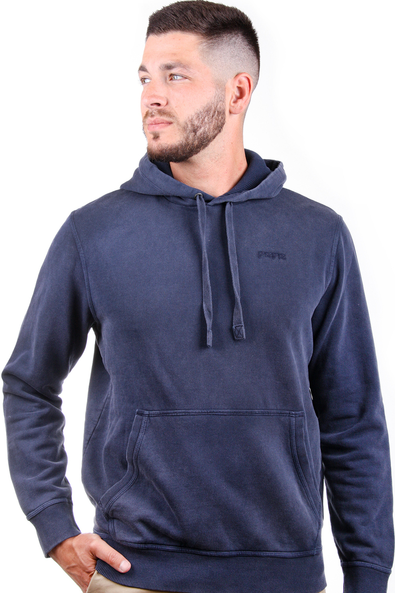 detail Pepe Jeans pánska tmavomodrá mikina Lawson