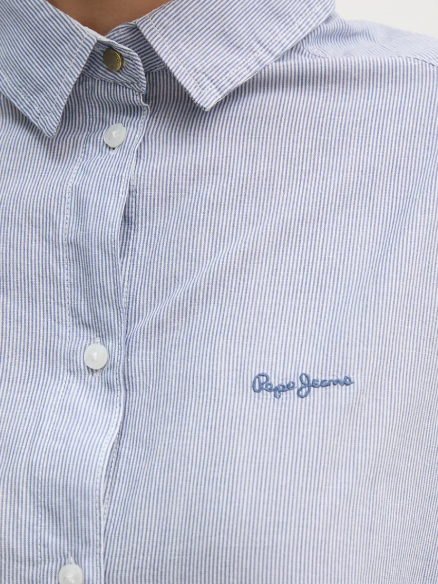detail Pepe Jeans dámska pruhovaná košeľa