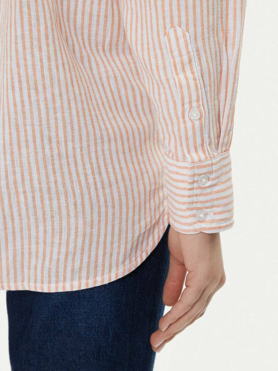 detail Pepe Jeans dámska pruhovaná košeľa Dream