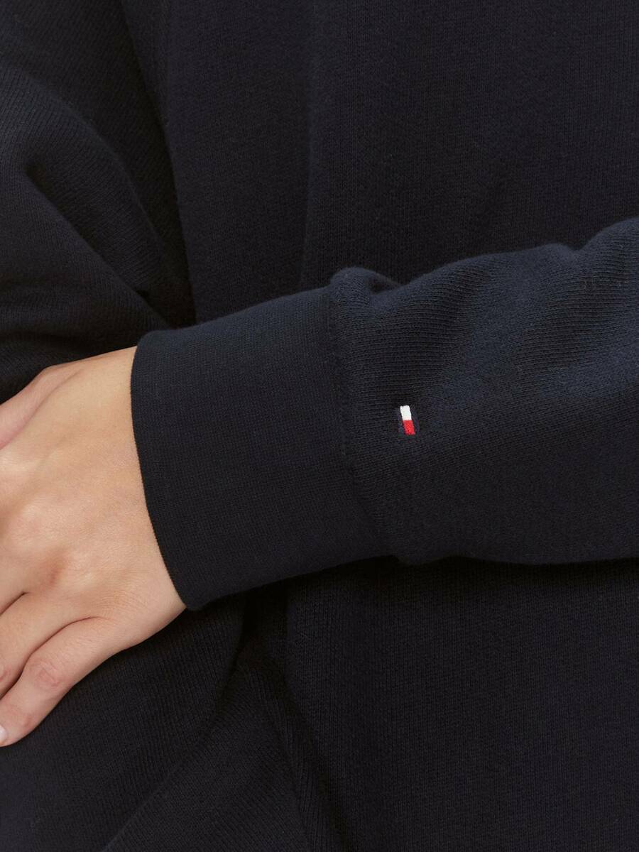 detail Tommy Hilfiger dámske tmavo modré šaty 1985