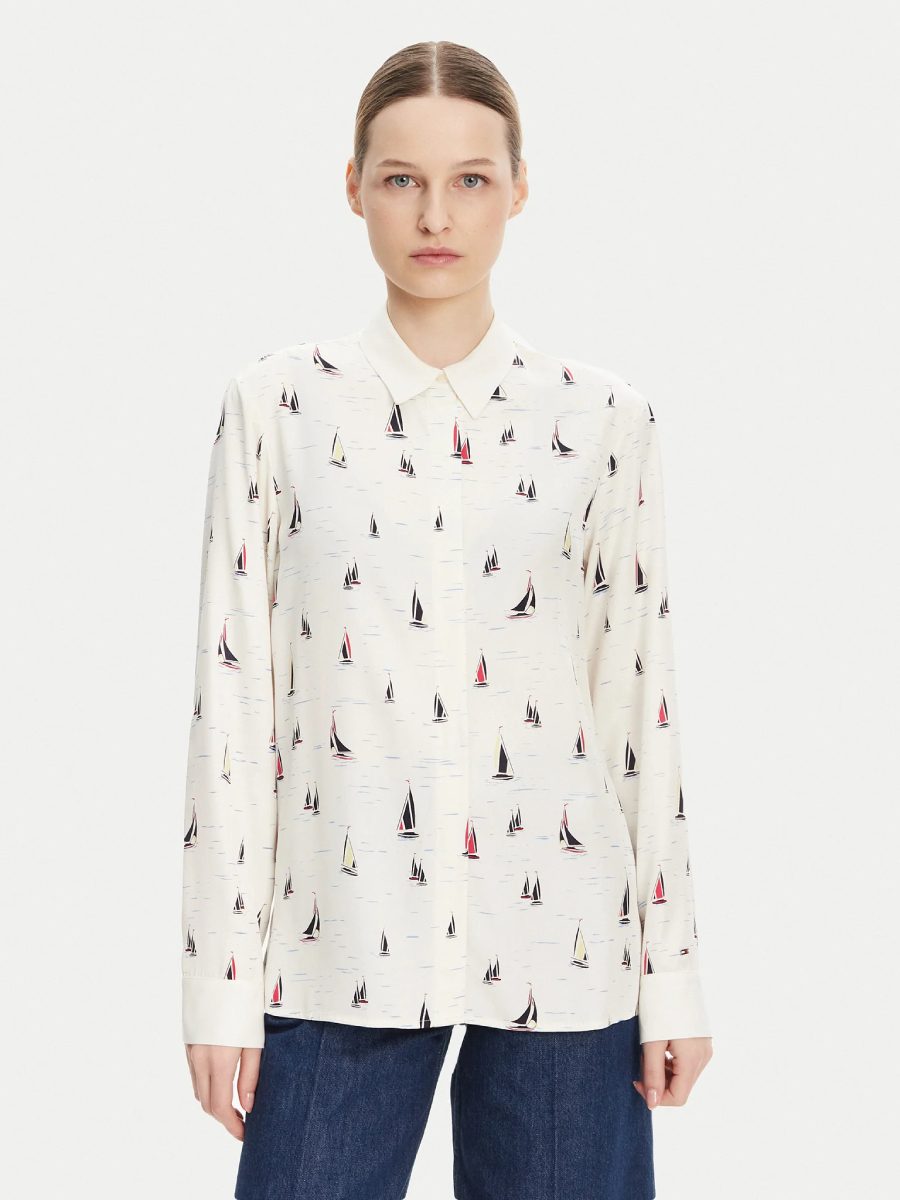 detail Tommy Hilfiger dámska blúzka