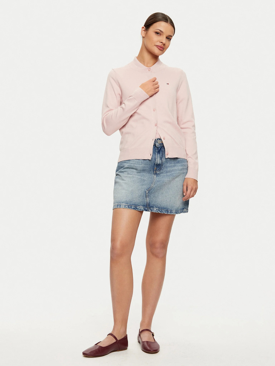 detail Tommy Hilfiger dámska džínsová sukňa