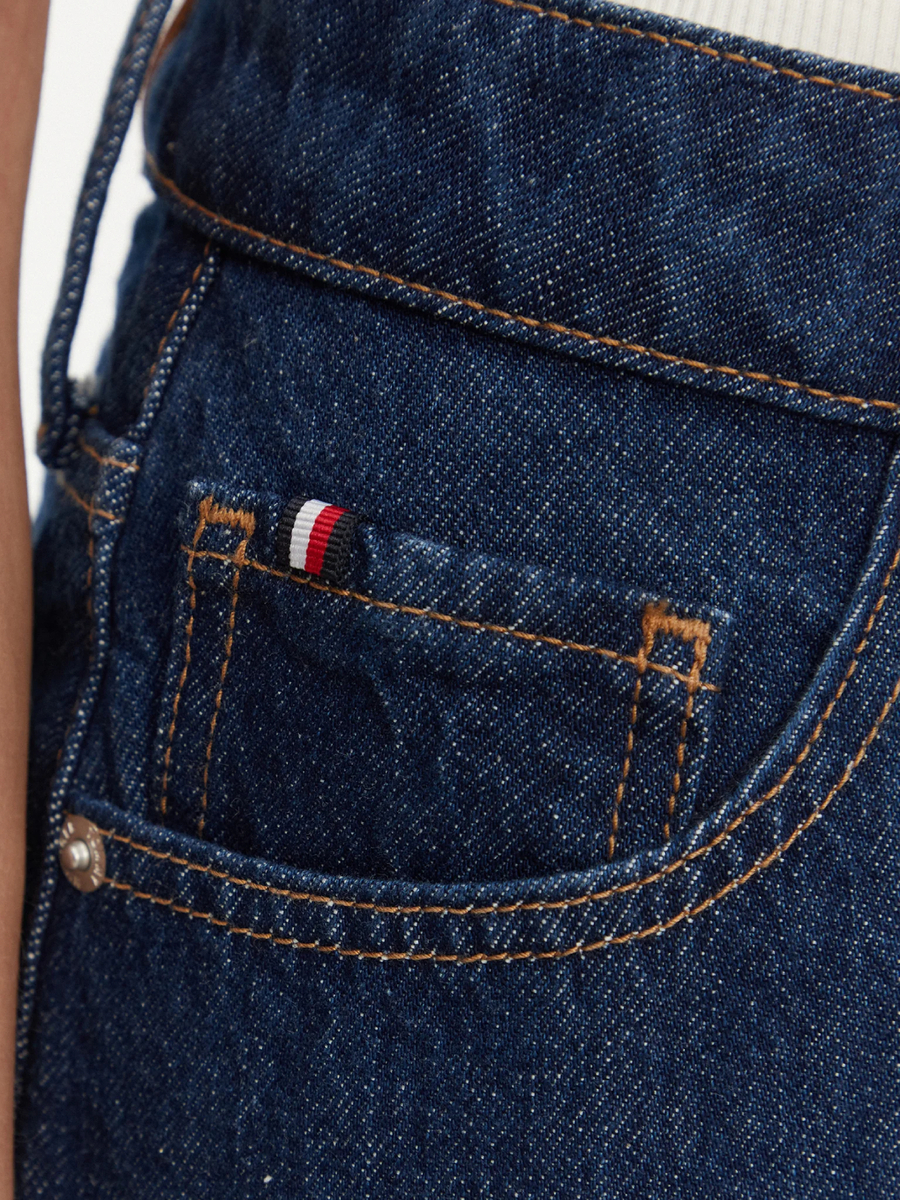 detail Tommy Hilfiger dámska džínsová sukňa