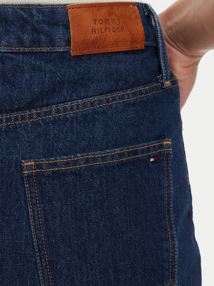 detail Tommy Hilfiger dámska džínsová sukňa