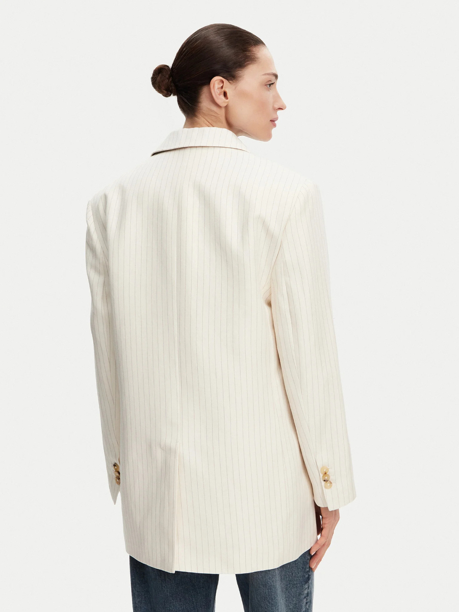 detail Tommy Hilfiger dámske krémové sako