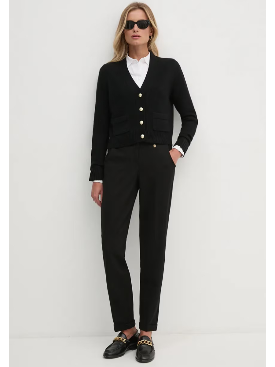 detail Tommy Hilfiger dámska biela košeľa
