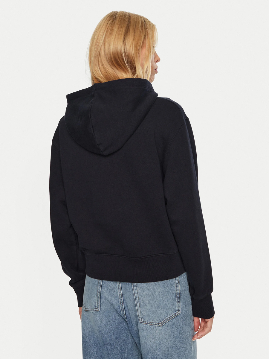 detail Tommy Hilfiger dámska tmavo modrá mikina