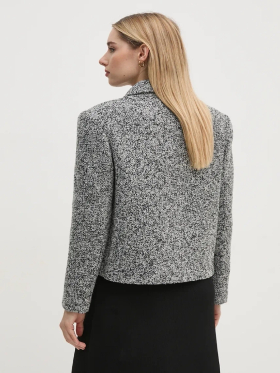 detail Tommy Hilfiger vlnený blazer