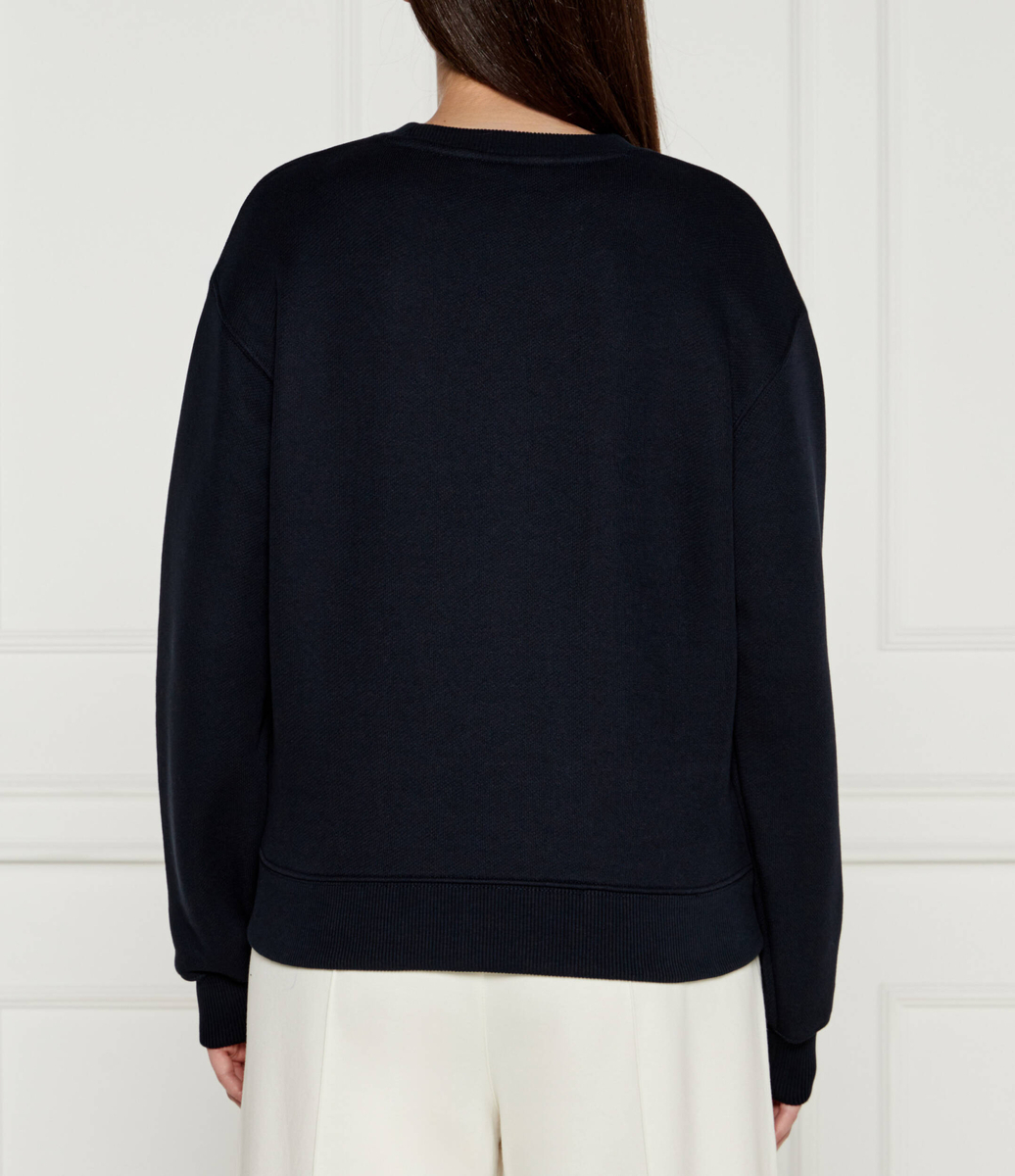detail Tommy Hilfiger dámska tmavo modrá mikina