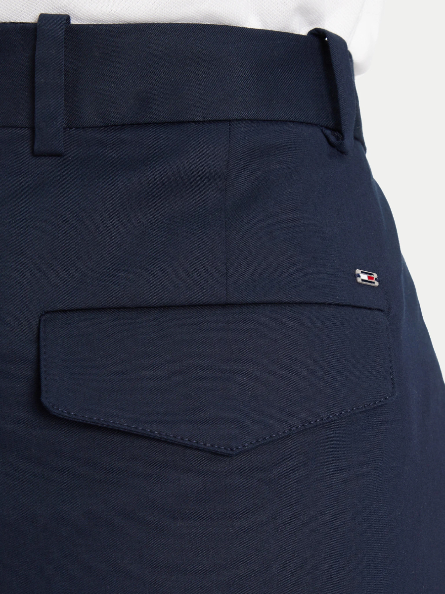 detail Tommy Hilfiger dámske modré nohavice