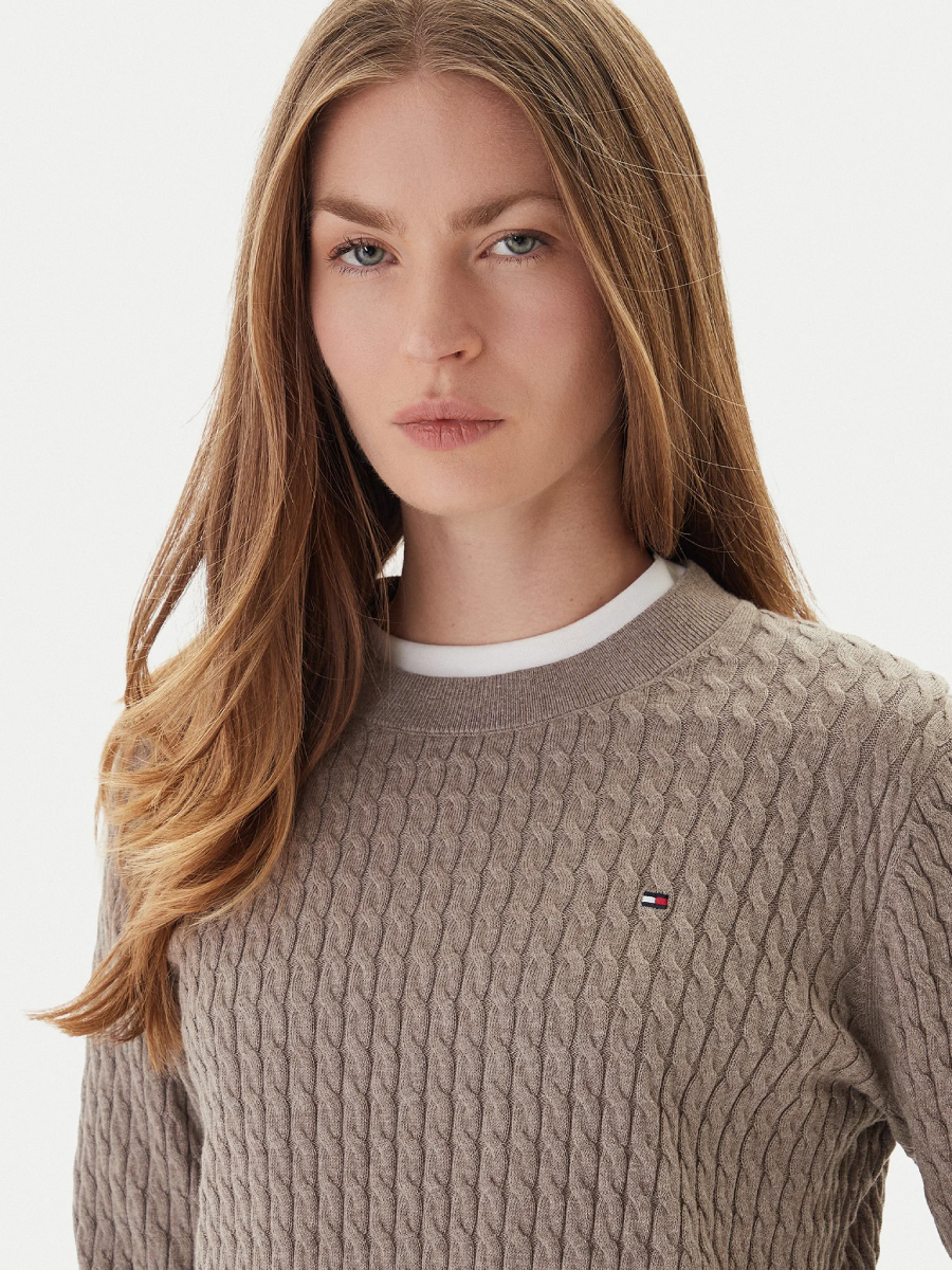 detail Tommy Hilfiger dámsky sveter