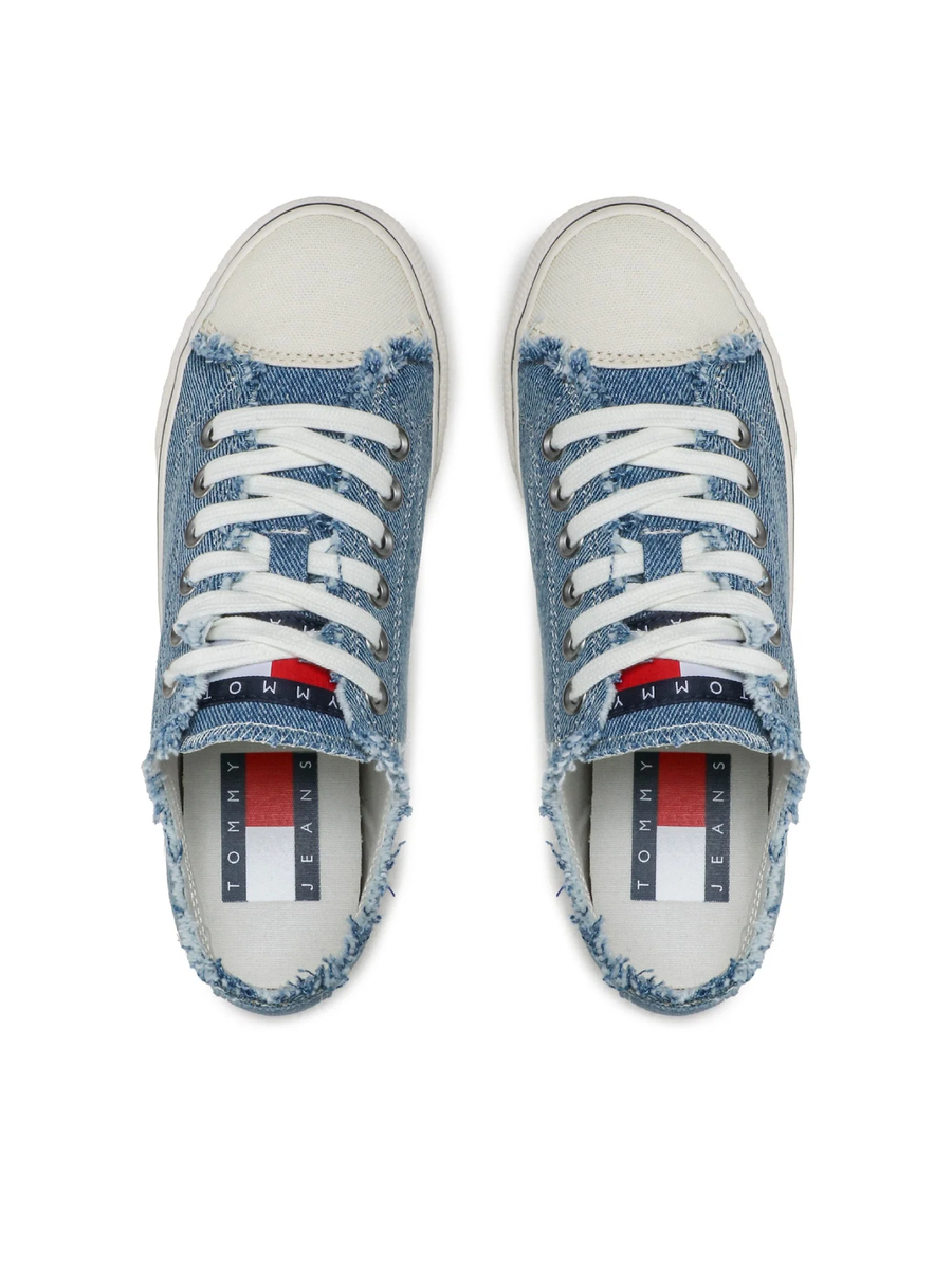 detail Tommy Jeans dámske džínsové tenisky