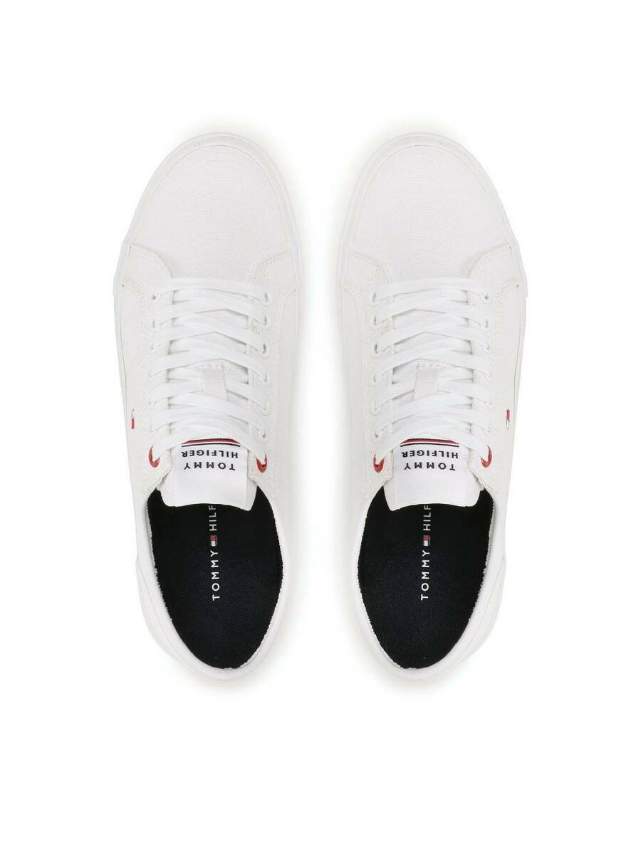 detail Tommy Hilfiger pánske biele tenisky