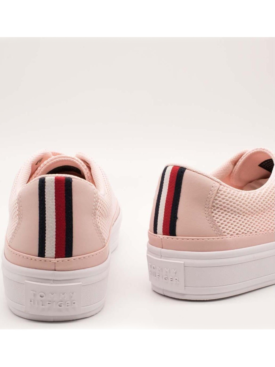 detail Tommy Hilfiger dámske ružové tenisky