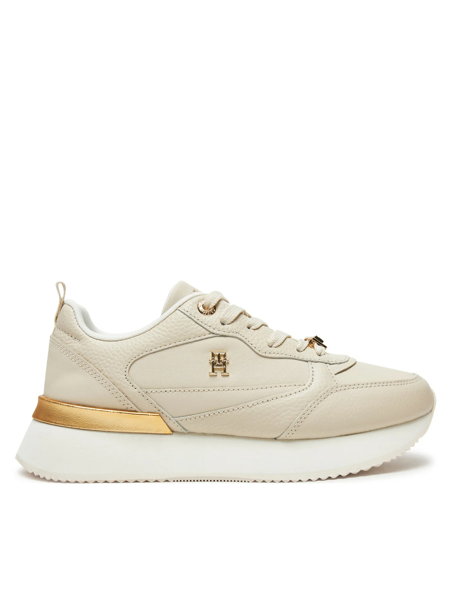 detail Tommy Hilfiger dámske béžové tenisky