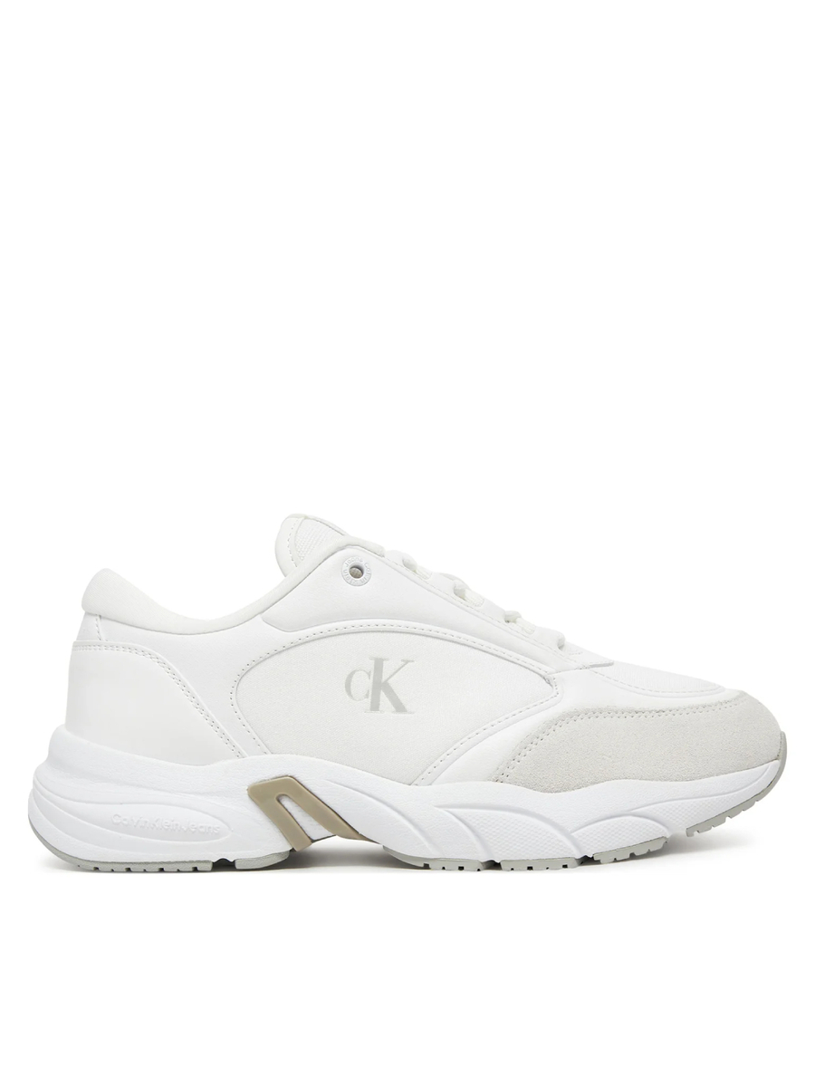 detail Calvin Klein dámske biele tenisky