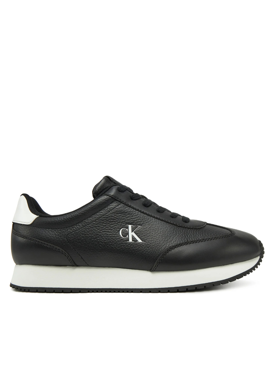 detail Calvin Klein pánske čierne tenisky