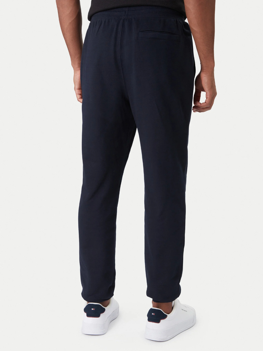 detail Tommy Hilfiger pánske tmavo modré tepláky