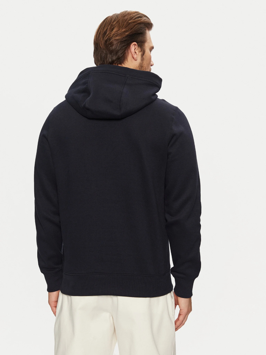 detail Tommy Hilfiger pánska tmavo modrá mikina