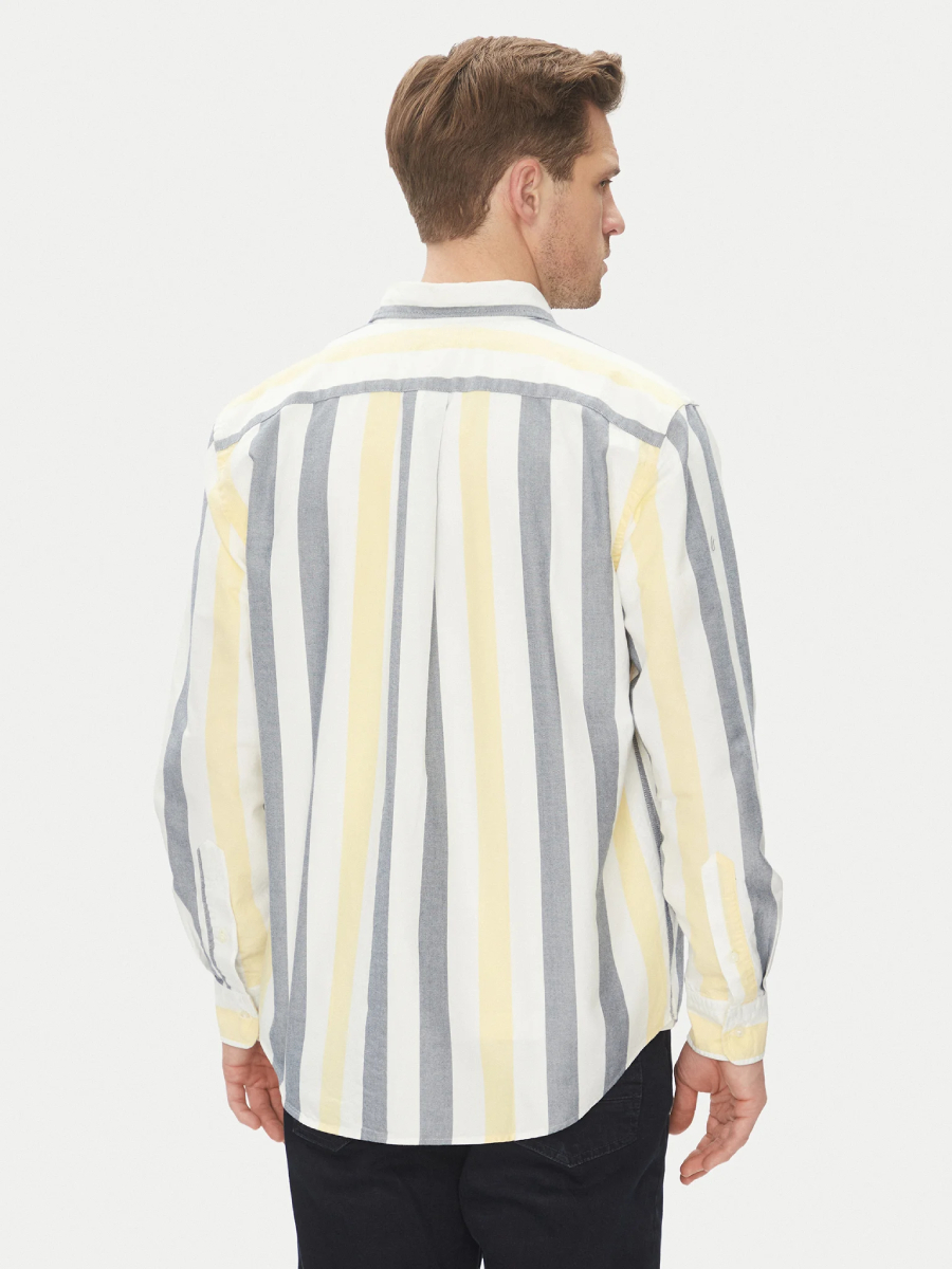 detail Tommy Hilfiger pánska pruhovaná košeľa