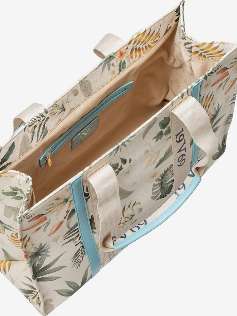 detail   19v69 dámska krémová kabelka