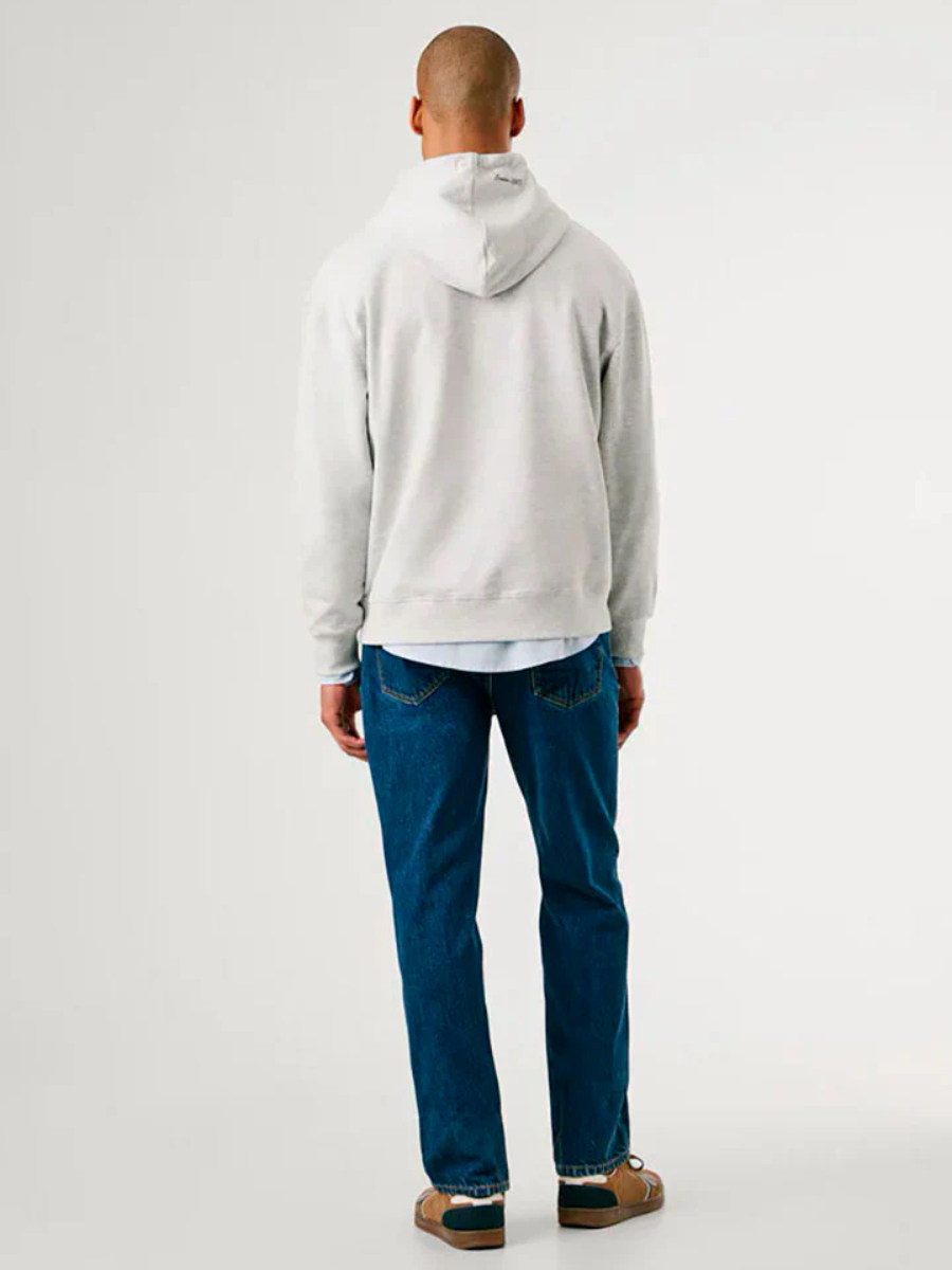 detail Pepe Jeans pánska šedá mikina