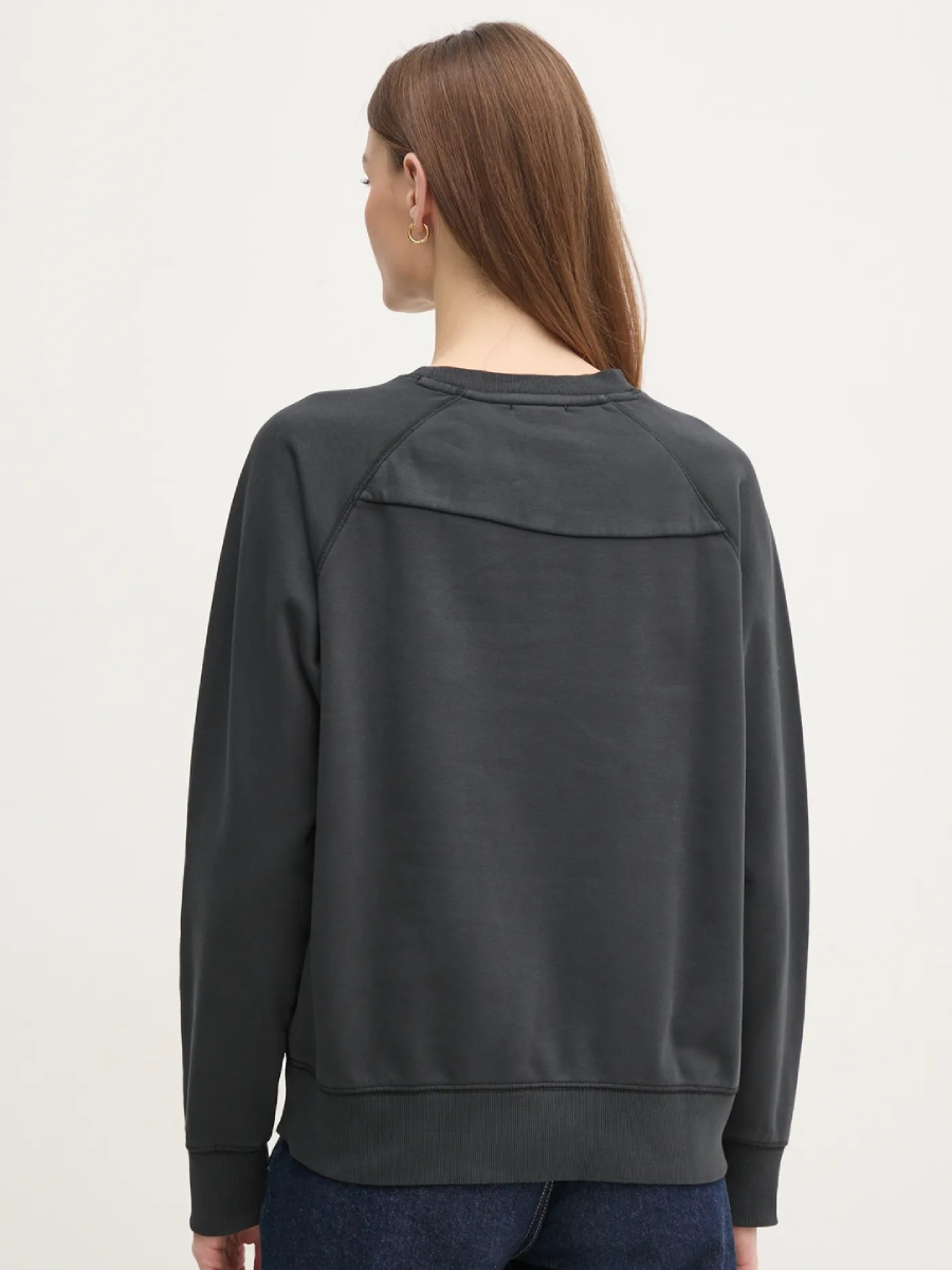 detail Pepe Jeans dámska čierna mikina