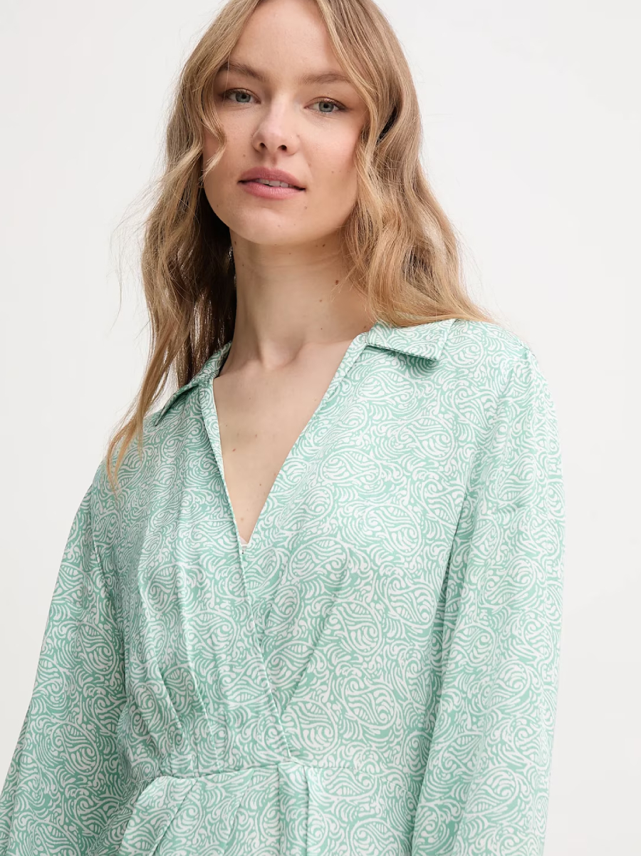 detail Tommy Hilfiger dámske vzorované šaty